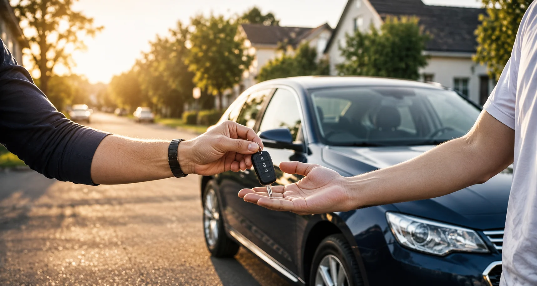 Autoankauf Marbach am Neckar – Fahrzeugübergabe